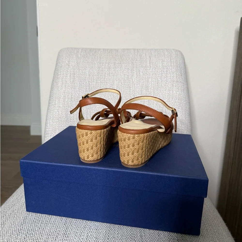 Sarah Flint Brown Wedges - Picture 5 of 9